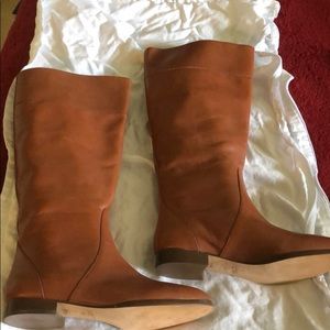 Jcrew extended calf riding boots